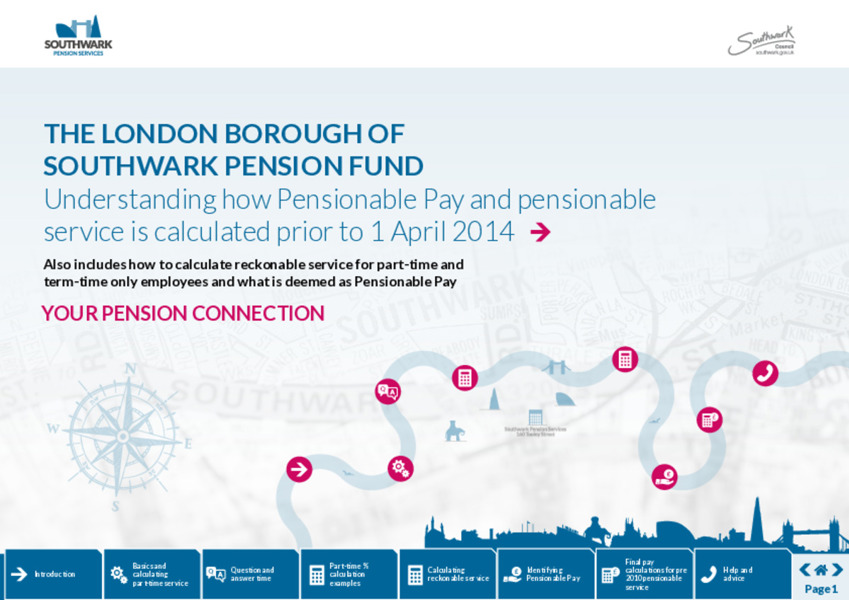 Understanding how Pensionable Pay and pensionable service is calculated prior to 1 April 2014 factsheet