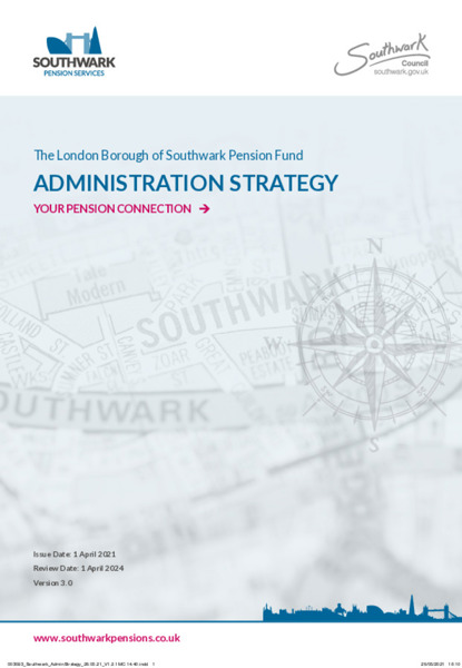 Southwark Administration Strategy 2021