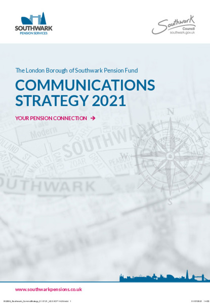 Southwark Communications Strategy 2021